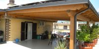 Portico con Fotovoltaico Tivoli