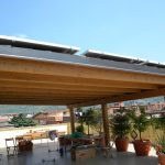 Portico con Fotovoltaico Tivoli