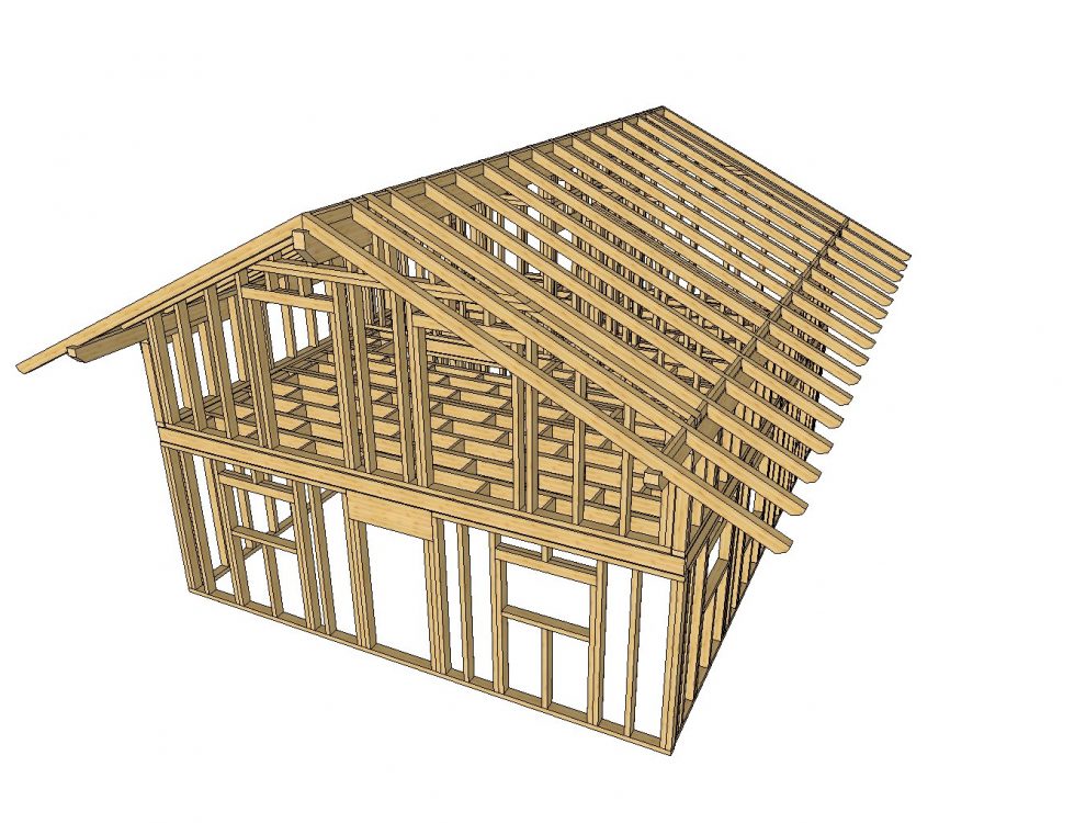 Casa a Telaio in realizzazione